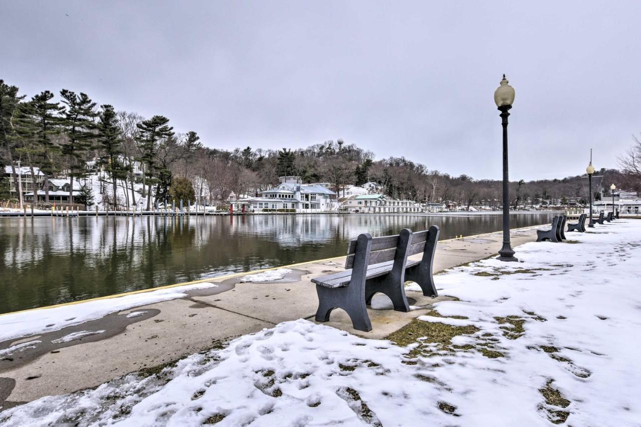 Walk To Water St And River Quaint Saugatuck Apt Luaran gambar