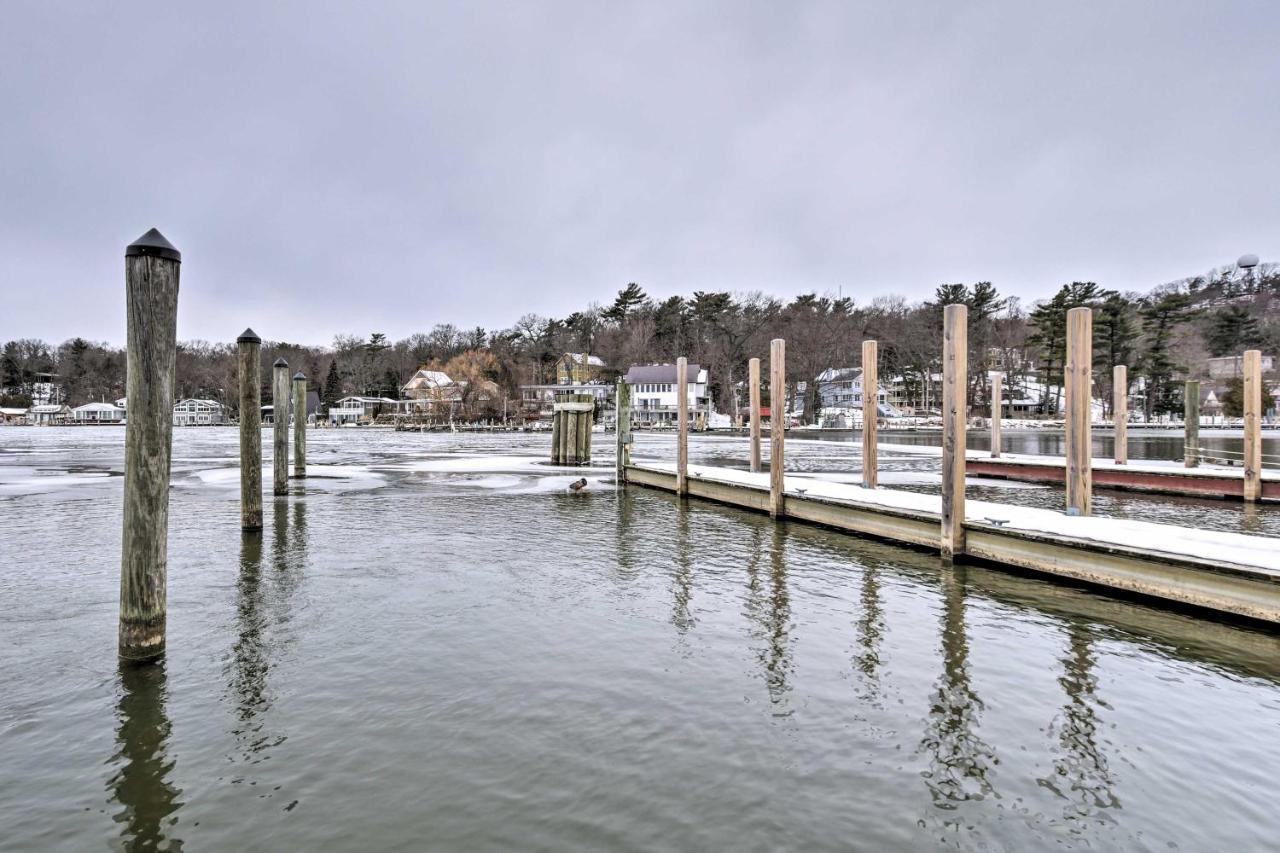 Walk To Water St And River Quaint Saugatuck Apt Luaran gambar